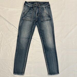 American Eagle Outfitters Women's Blue Jeans